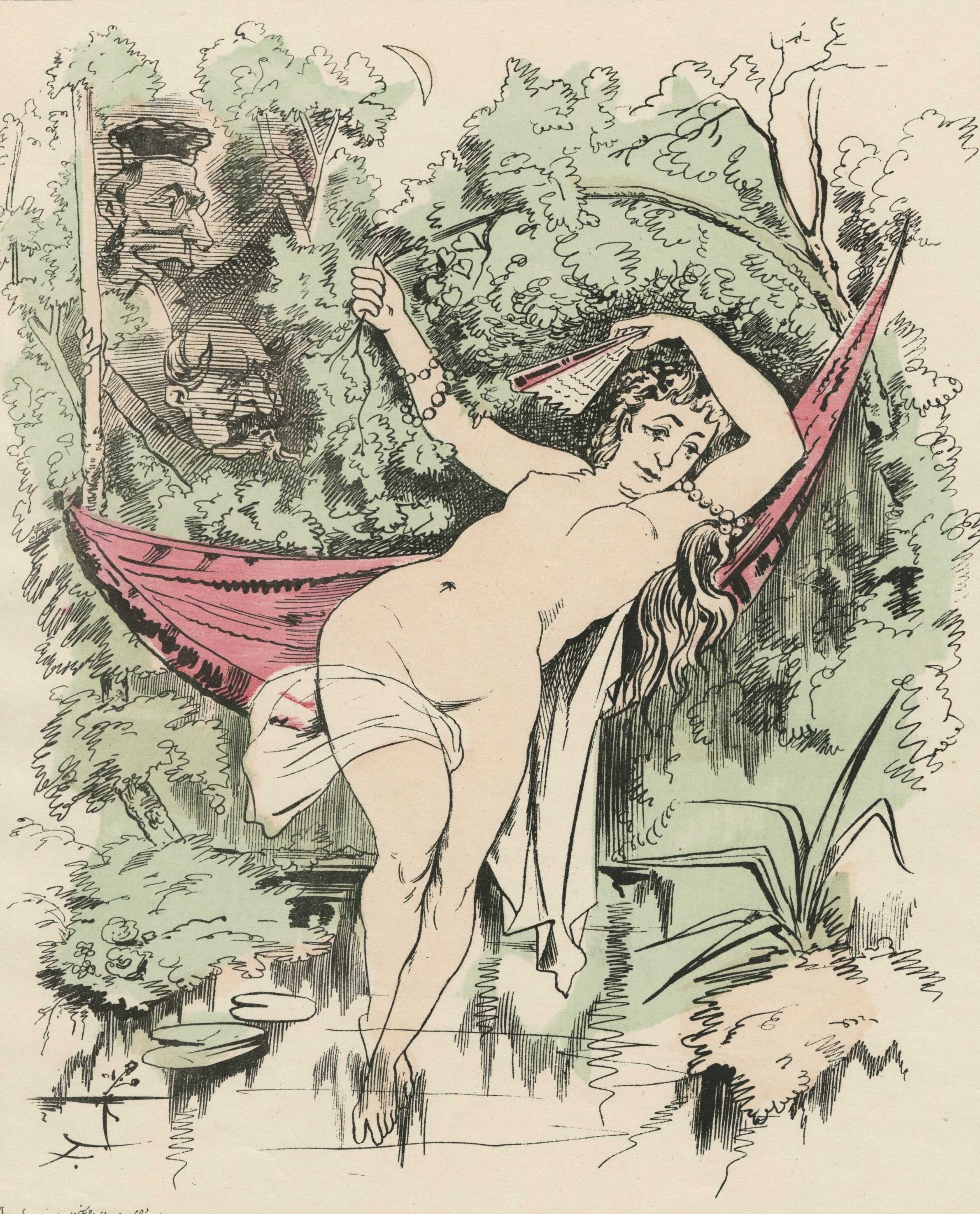 Faustin_Eugénie ou la nouvelle Suzanne au bain (Lemaine)