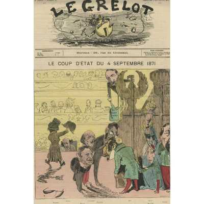 Le Grelot: "Le coup d'Etat du 4 septembre 1871". – Paris, 1871.