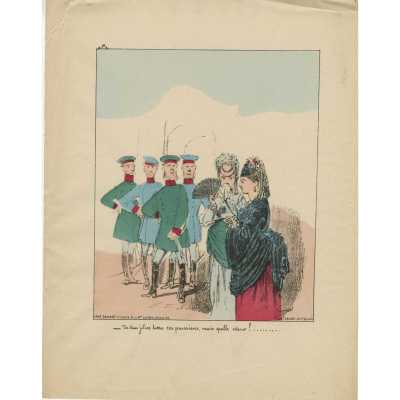James. De bien jolies bottes, ces Prussiens... – Paris: Deforet & Cesar, 1870.