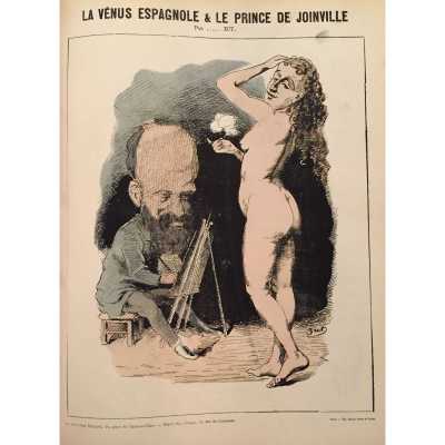 Alfred Le Petit. La vénus espagnole et le prince de Joinville. — Paris: Duclaux, Madre, 1871