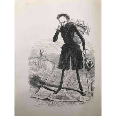 LIB-1567-d. Le Diable a Paris-Gavarni-Hetzel