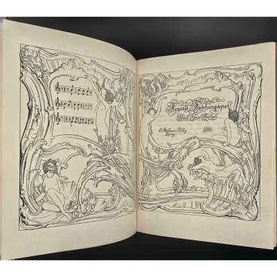 Rudolf Hans Bartsch. Mozarts Faschingsoper / Illustriert von Franz von Bayros. — Leipzig: L. Haackmann Verlag, 1922.