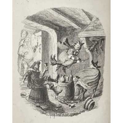 [Richard Barham]. The Ingoldsby Legends or Mirth and Marvels / 3 vol., George Cruikshank and John Leech (illustrators). — London: Richard Bentley, 1840-1847.