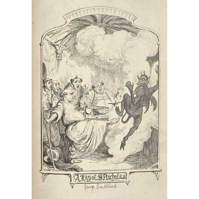 [Richard Barham]. The Ingoldsby Legends or Mirth and Marvels / 3 vol., George Cruikshank and John Leech (illustrators). — London: Richard Bentley, 1840-1847.