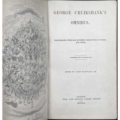 George Cruikshank's omnibus / edited by Laman Blanchard. – London : Tilt and Bogue, 1842.