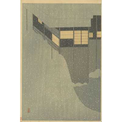 Settai Komura. Snowy Morning. 1942