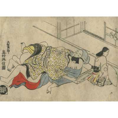 Okumura Masanobu . A series of shunga prints from the estate of Kiyoshi Shibui