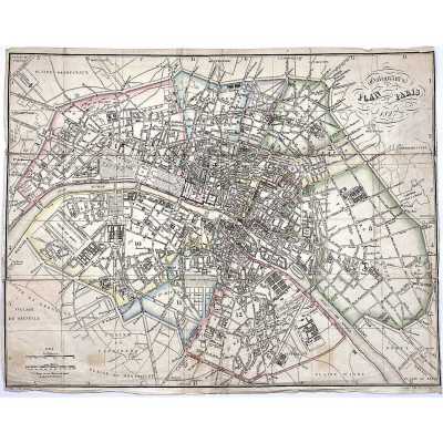 SVVP-0081.2021 Galignani's plan of Paris