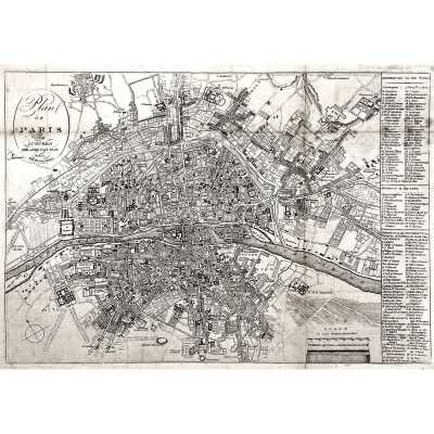 SVVP-0082.2021 Plan of paris before the revolution
