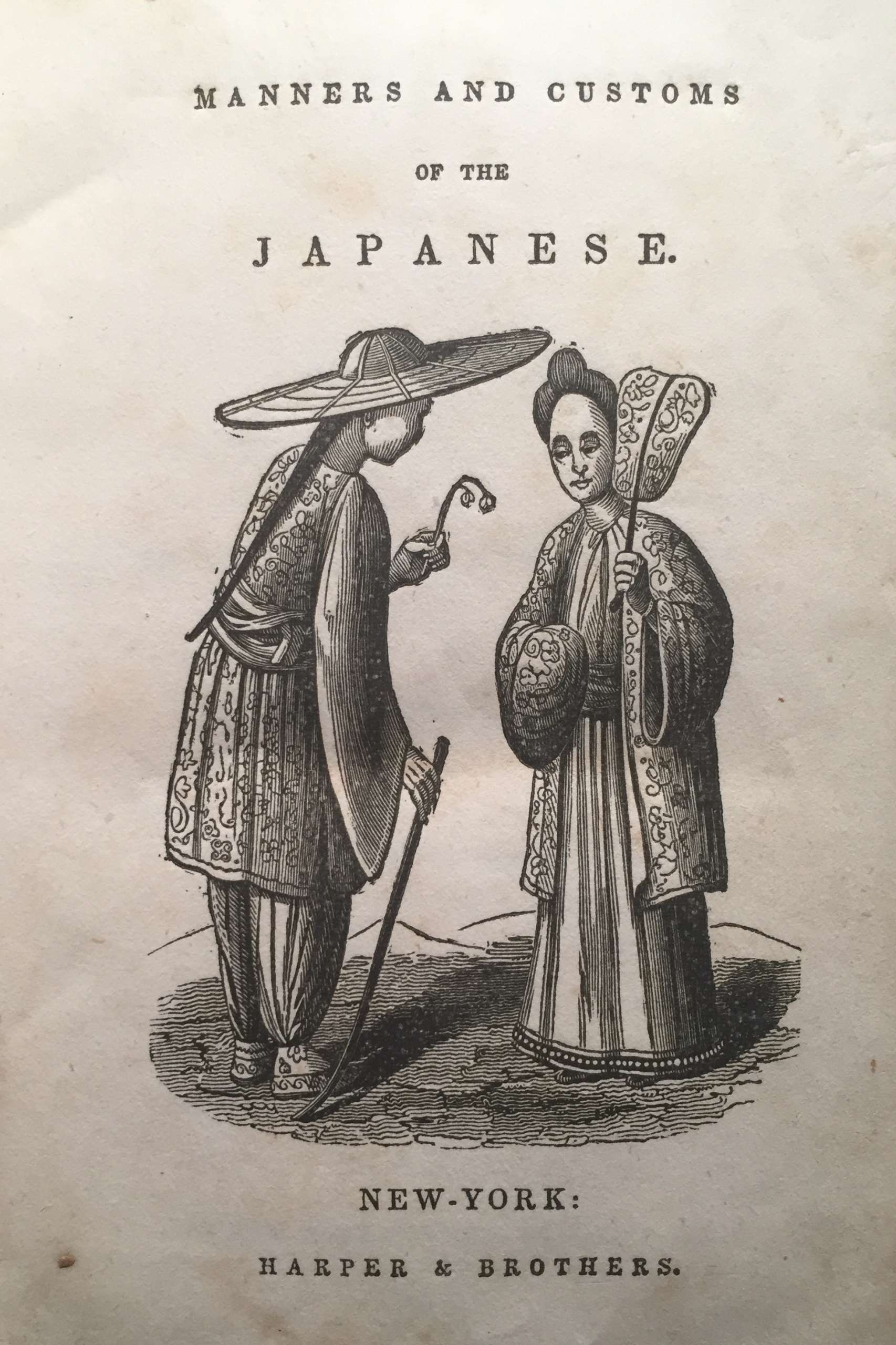 Philipp Franz von Siebold. Manners and Customs of the Japanese, in the Nineteenth Century. 1841.