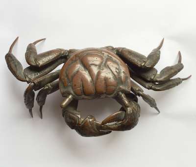 Articulated crab (bronze)