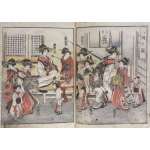 Utamaro. Seiro ehon nenju gyoji (A Picture Book of Annual Events in Yoshiwara). 1804.