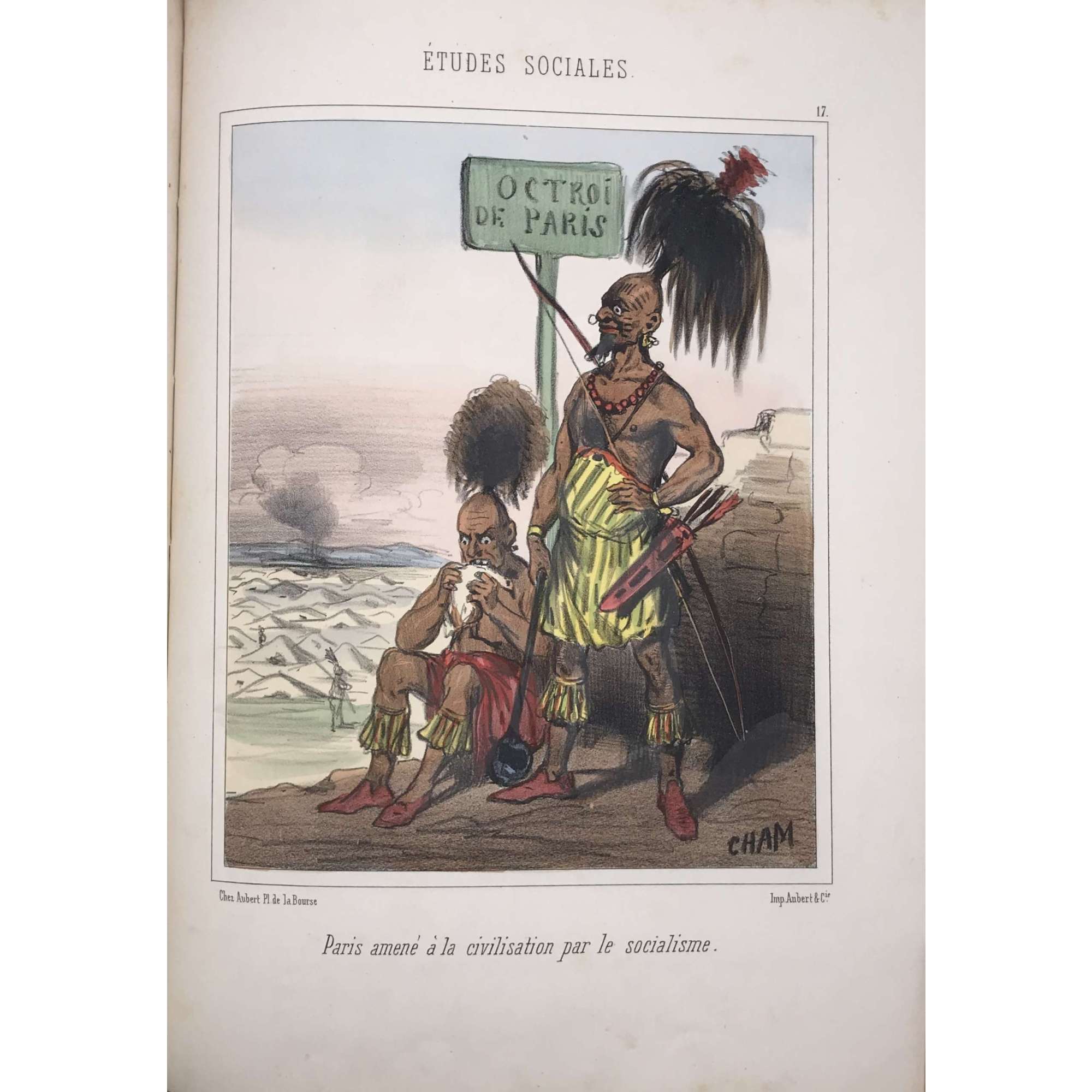 Cham| Gustave Janet| Achille Devéria| Honoré Daumier| Jean-Paul Laurens . Charges sur le Communisme, le socialisme et sur les idées de ce genre par les dessinateurs du Charivari, 1848