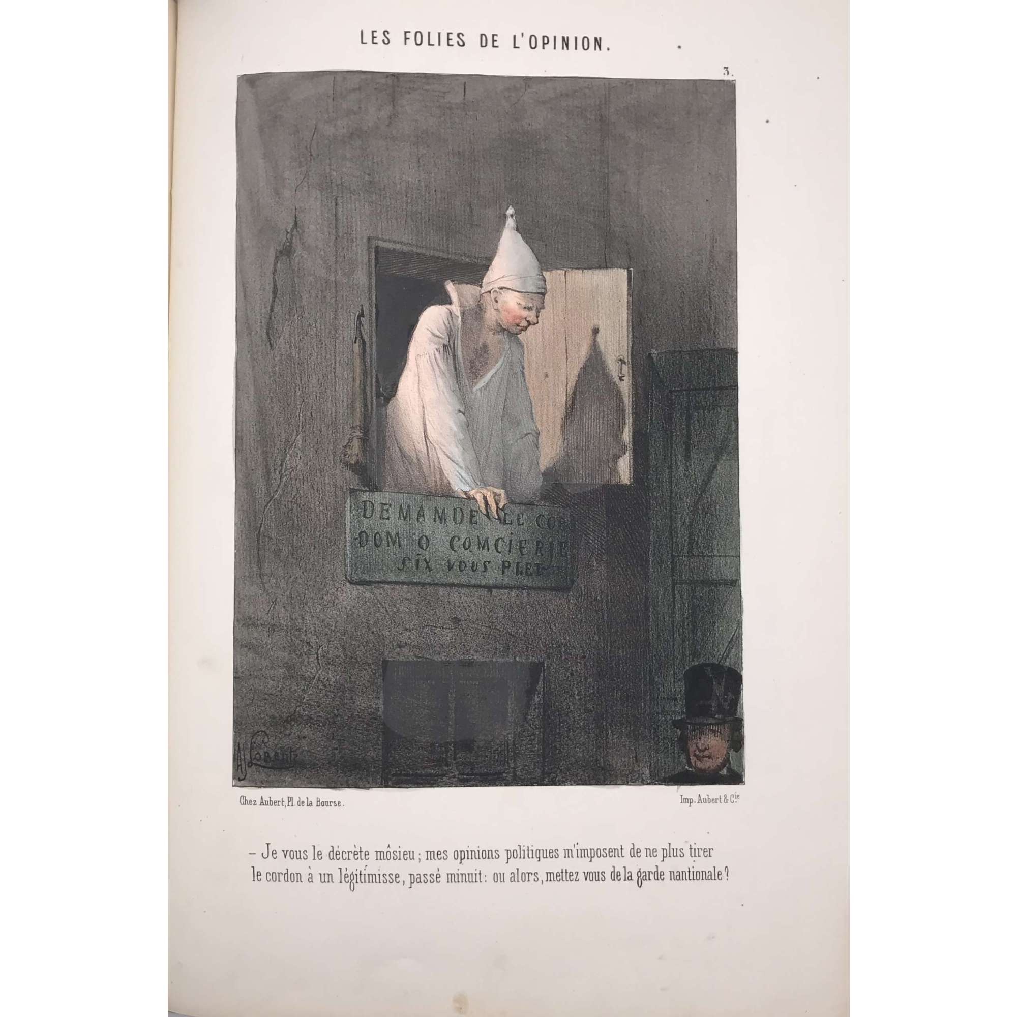 Cham| Gustave Janet| Achille Devéria| Honoré Daumier| Jean-Paul Laurens . Charges sur le Communisme, le socialisme et sur les idées de ce genre par les dessinateurs du Charivari, 1848