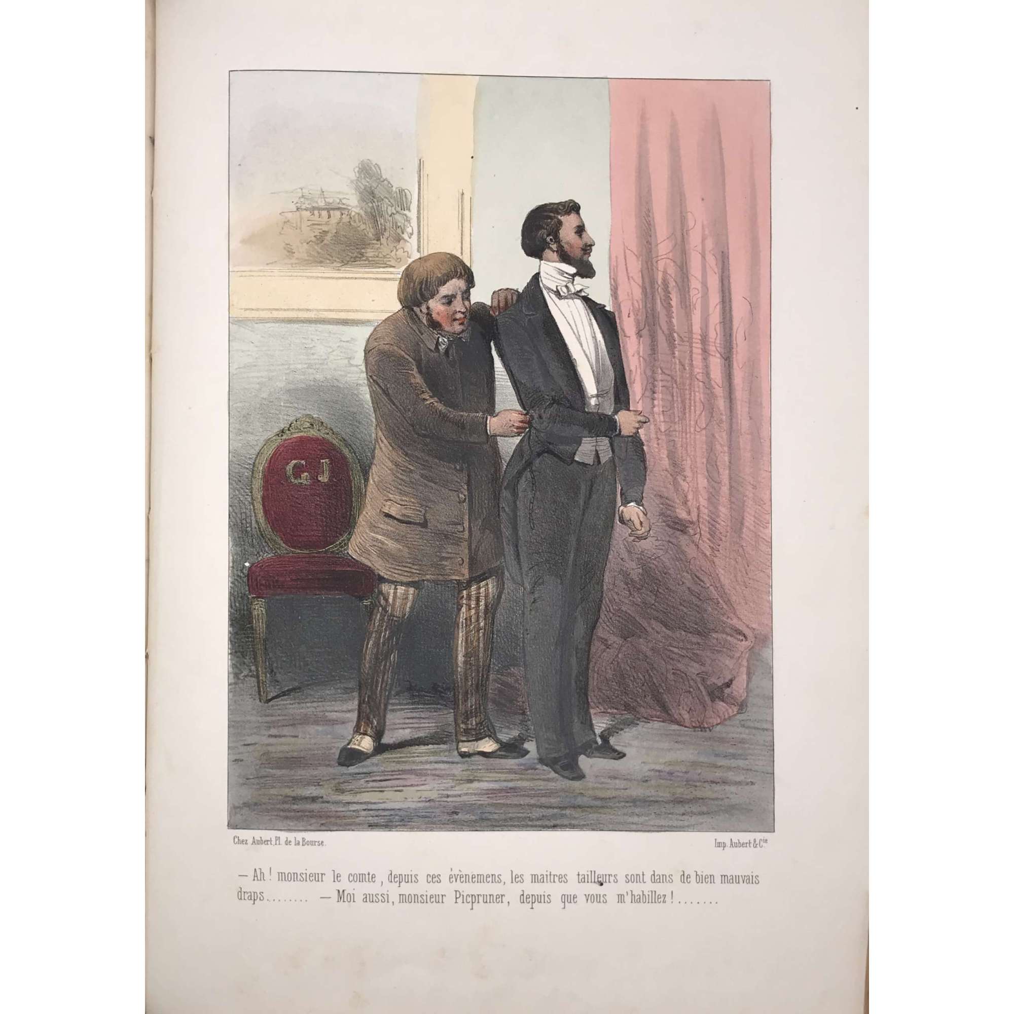 Cham| Gustave Janet| Achille Devéria| Honoré Daumier| Jean-Paul Laurens . Charges sur le Communisme, le socialisme et sur les idées de ce genre par les dessinateurs du Charivari, 1848