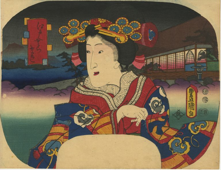 Utagawa Kunisada, a.k.a. Toyokuni III .