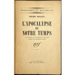 Henri Rollin. L'apocalypse de notre temps / Les dessous de la propagande allemande d'après des documents inédits. — NRF [Nouvelle Revue Française], — Paris: Gallimard, 1939. — Series: Problémes et documents. pp.: [1-9] 10-567 [9].