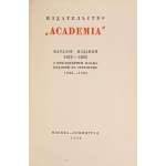 Издательство «Academia». Каталог изданий 1929–1933 с приложением плана изданий на трехлетие 1933–1935. — М.-Л.: Academia, 1932. — 78 стр.