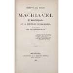 [Maurice Joly]. Dialogue aux Enfers entre Machiavel et Montesquieu ou la politique de Machiavel au XIX eme Siecle, par Un Contemporain.Publisher: Bruxelles, Imprimerie de A. Mertens et Fils, 1864.