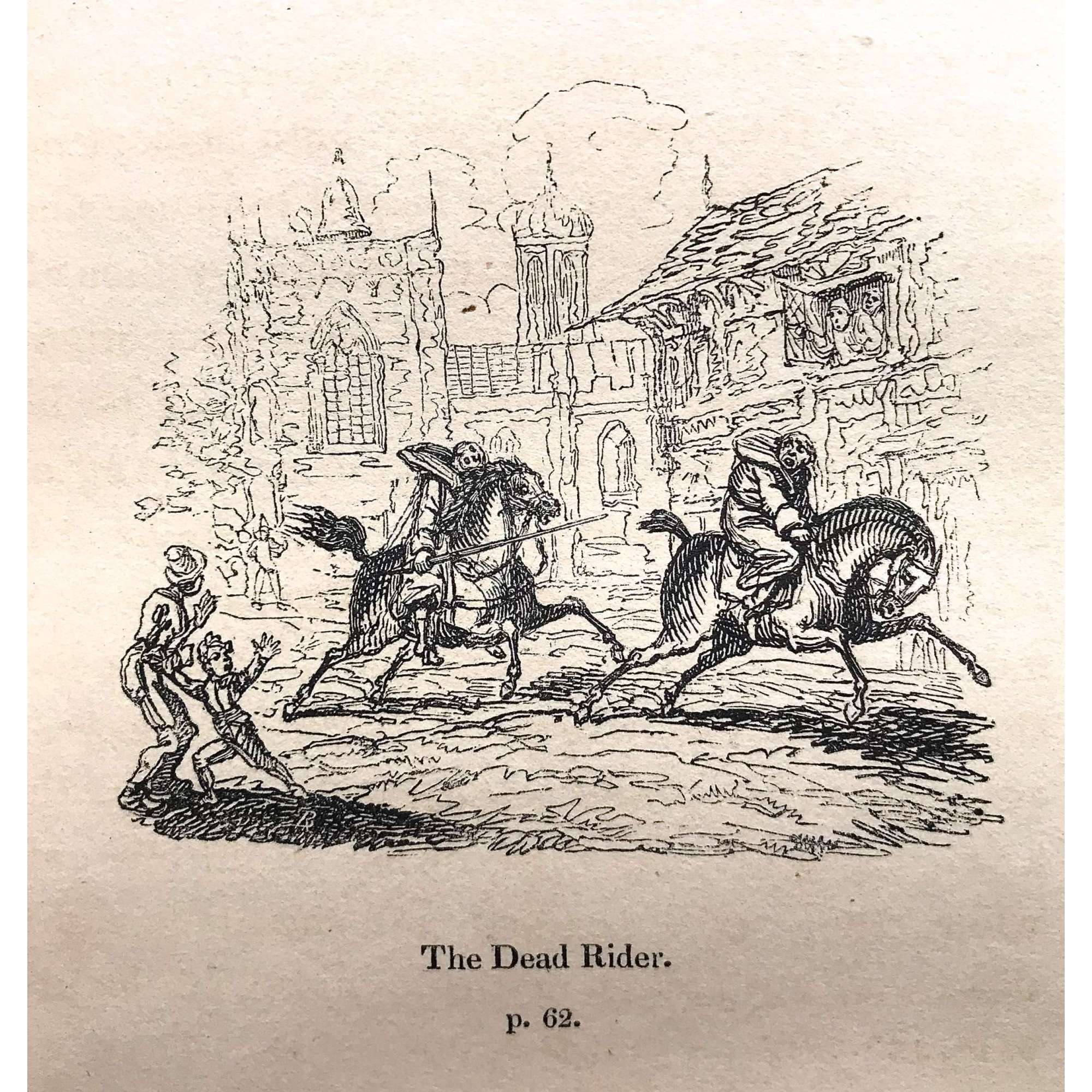 [ROSCOE, Thomas, translator]. Tales of Humour, Gallantry, & Romance, selected and translated from the Italian. With sixteen illustrative Drawings by George Cruikshank. London, Printed for Charles Baldwyn, 1827.