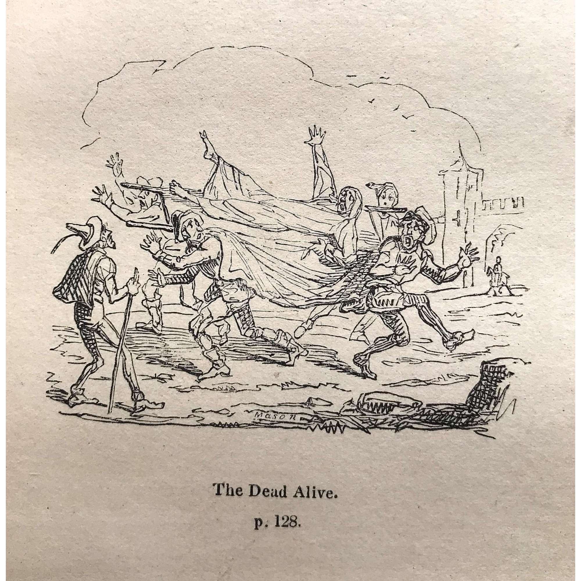 [ROSCOE, Thomas, translator]. Tales of Humour, Gallantry, & Romance, selected and translated from the Italian. With sixteen illustrative Drawings by George Cruikshank. London, Printed for Charles Baldwyn, 1827.