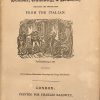 [ROSCOE, Thomas, translator]. Tales of Humour, Gallantry, & Romance, selected and translated from the Italian. With sixteen illustrative Drawings by George Cruikshank. London, Printed for Charles Baldwyn, 1827.