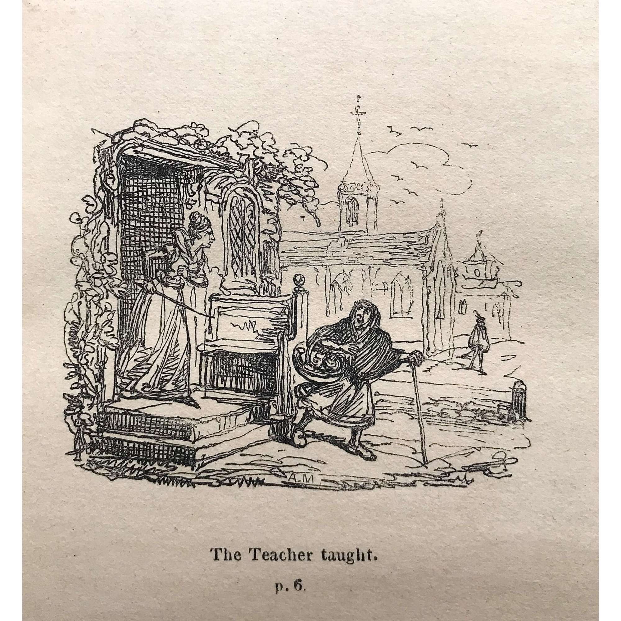 [ROSCOE, Thomas, translator]. Tales of Humour, Gallantry, & Romance, selected and translated from the Italian. With sixteen illustrative Drawings by George Cruikshank. London, Printed for Charles Baldwyn, 1827.