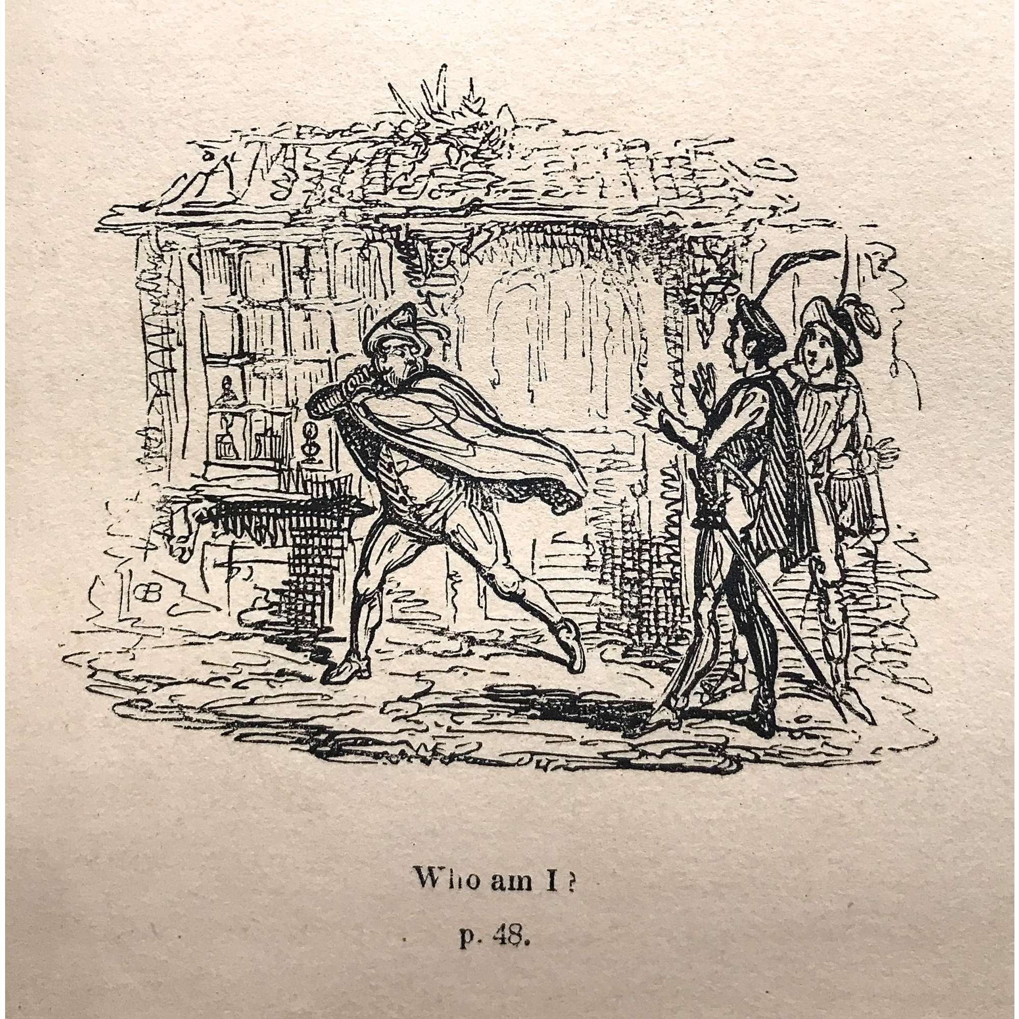 [ROSCOE, Thomas, translator]. Tales of Humour, Gallantry, & Romance, selected and translated from the Italian. With sixteen illustrative Drawings by George Cruikshank. London, Printed for Charles Baldwyn, 1827.