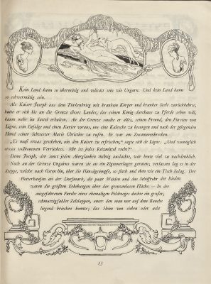 Rudolf Hans Bartsch. Mozarts Faschingsoper. / Illustations by Franz von Bayros. — L.Haackmann Verlag, Leipzig, 1922. — 1150 copies printed, this is №54 (on Japan paper, signed by Bartsch, illustr. signed by Bayros). Illustrations: photolithography and offset printing.