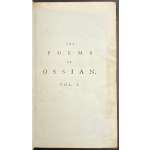 [James Macpherson]. The Poems of Ossian / Translated by James Macpherson, Esq; In Two Volumes. A New Edition; Two volume set. — London: Printed for W. Strahan and T. Cadell, MDCCLXXXIV [1784]. — Vol.1: [i-v] vi-xiii, [2] 3-404 pp; vol.2: [6], [2] 3-435 pp.