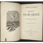 Ernest Gegout, Charles Malato. Prison Fin de Siècle: Souvenirs de Pélagie / par E. Gegout et Ch. Malato. — Paris: G. Charpentier & E. Fasquelle, 1891. — pp.: [ - blank, tiré] [2 - ht, frontis.] [2 - t. p. blank] [2 - préface] [1] 2-352 [2 blanks], wrappers, ills by Steinlen.