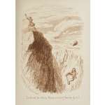 George Cruikshank. George Cruikshank's Fairy Library. Hop-O'-My Thumb. Jack and the Bean-Stalk. Cinderella. Puss in Boots. — London: George Bell and Sons, 1885. — pp.: [2] blank, [2] first half-title with blank verso, [i-ii] second half-title with blank verso, [2] frontispiece plate with blank recto, [iii-viii] title, colophone, editor's note, list of illustr. [2] title with blank verso, [1] 2-101 [3] blank, 24 plates with protective tissue, unpag. — Colophon: This edition is limited to 500 copies, with India paper impressions. The former editions have been from lithographic transfers. The plates were retouched under Mr. Cruikshank's direction shortly before his death, and have not been used since until now.