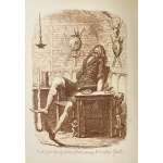 George Cruikshank. George Cruikshank's Fairy Library. Hop-O'-My Thumb. Jack and the Bean-Stalk. Cinderella. Puss in Boots. — London: George Bell and Sons, 1885. — pp.: [2] blank, [2] first half-title with blank verso, [i-ii] second half-title with blank verso, [2] frontispiece plate with blank recto, [iii-viii] title, colophone, editor's note, list of illustr. [2] title with blank verso, [1] 2-101 [3] blank, 24 plates with protective tissue, unpag. — Colophon: This edition is limited to 500 copies, with India paper impressions. The former editions have been from lithographic transfers. The plates were retouched under Mr. Cruikshank's direction shortly before his death, and have not been used since until now.