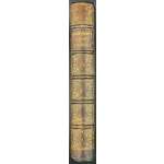 George Cruikshank. George Cruikshank's Fairy Library. Hop-O'-My Thumb. Jack and the Bean-Stalk. Cinderella. Puss in Boots. — London: George Bell and Sons, 1885. — pp.: [2] blank, [2] first half-title with blank verso, [i-ii] second half-title with blank verso, [2] frontispiece plate with blank recto, [iii-viii] title, colophone, editor's note, list of illustr. [2] title with blank verso, [1] 2-101 [3] blank, 24 plates with protective tissue, unpag. — Colophon: This edition is limited to 500 copies, with India paper impressions. The former editions have been from lithographic transfers. The plates were retouched under Mr. Cruikshank's direction shortly before his death, and have not been used since until now.