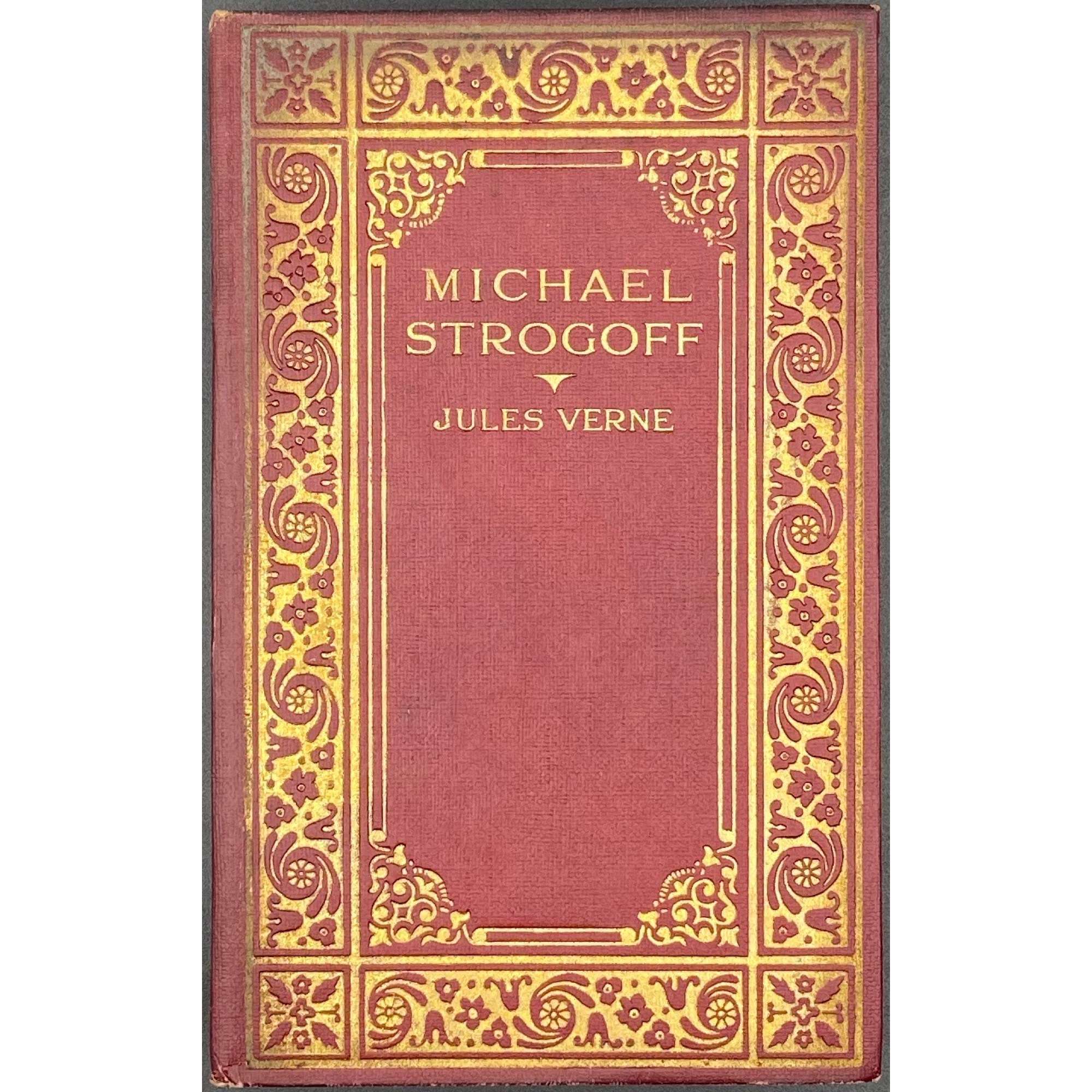 Jules Verne. Michael Strogoff : The courier of the Czar. (The story of the film). — London: The Readers Library Publishing Company Ltd., [1927]. — pp.: [1-13] 14-251 [252: printer's imprint] [253-256: blank], note: [note: first and last leaves used as front and rear paste-downs].