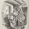 [Barham, Richard Harris]. The Ingoldsby Legends or Mirth and Marvels by Thomas Ingoldsby, esquire / First, Second and Third Series - 3 volumes; Illustr.: George Cruikshank and John Leech. — London: Richard Bentley, 1840-1847. — Vol. 1: Printed by London: Samuel Bentley, 1840. pp.: ff, [2 blank] [i ht] [ii colophon] [title, verso blank] [iii] iv-v [vi blank] [contents, list of ill.] [blank, etching on verso] [1] 2-338 [339] [7, incl. orig. FC and Sp.] bf, 6 plates: 1 by Buss, 3 by Leech, 2 by Cruikshank. — Vol. 2: Printed by London: S. & J. Bentley, Wilson, and Fley, 1842. pp.: ff, [2 blank] [i ht] [ii colophon]  [title, verso blank] [v] vi-vii [viii blank] [contents, verso blank] [blank, etching on verso] [1] 2-288 [6, incl. orig. FC and Sp.] bf, 7 plates: 3 by Leech, 4 by Cruikshank. — Vol. 3: Printed by London: S. & J. Bentley, Wilson, and Fley, 1847. pp.: ff, [2 blank] [i ht] [ii colophon] [title, verso blank] [iii] iv-vi [contents, list of ill.] [blank, portrait on verso] [1] 2-364 [6, incl. orig. FC and Sp.] bf, 6 plates: 2 portraits, 2 by Leech, 2 by Cruikshank.