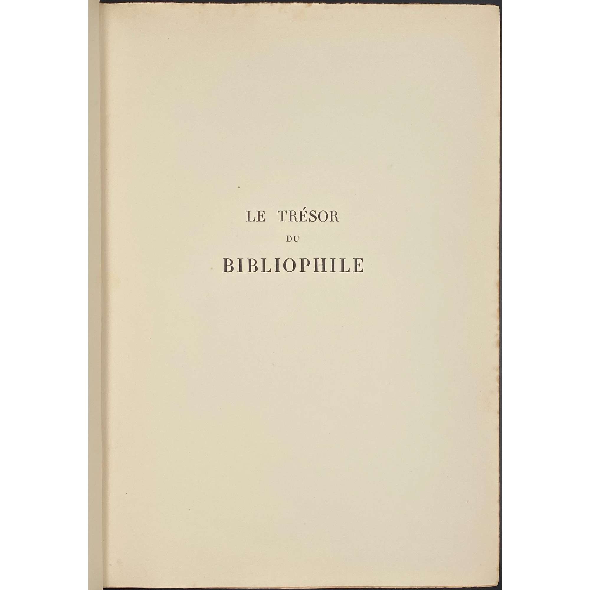 Léopold Carteret. Le trésor du bibliophile. Epoque romantique. 1801-1875 / Livres illustrés du XIXe siècle. – Paris: L. Carteret; imprim. Lahure, 1927. 