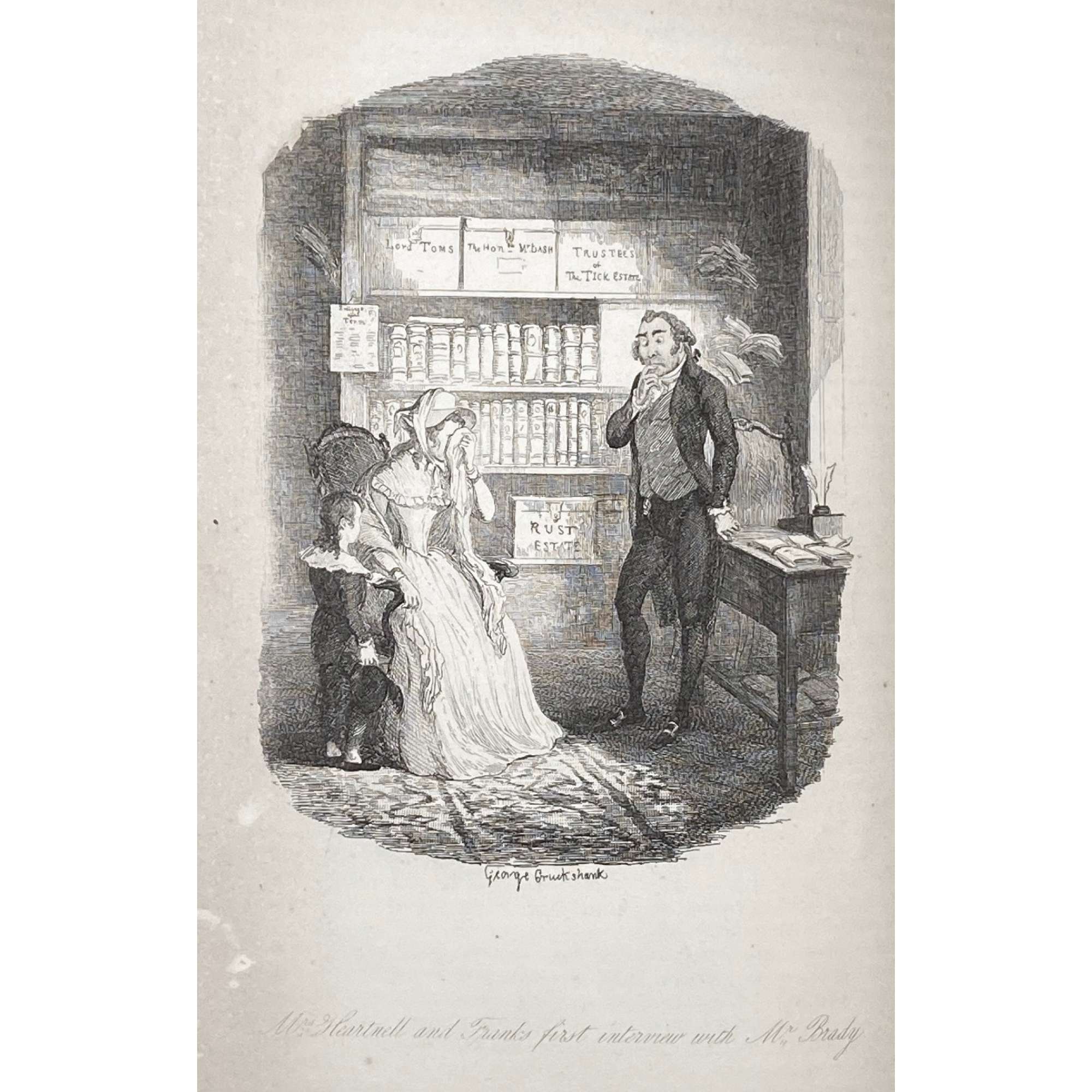 George Cruikshank's omnibus / edited by Laman Blanchard. – London : Tilt and Bogue, 1842. – [2], vi, [2], [2] 300 p., [22] leaves of plates : ill's.