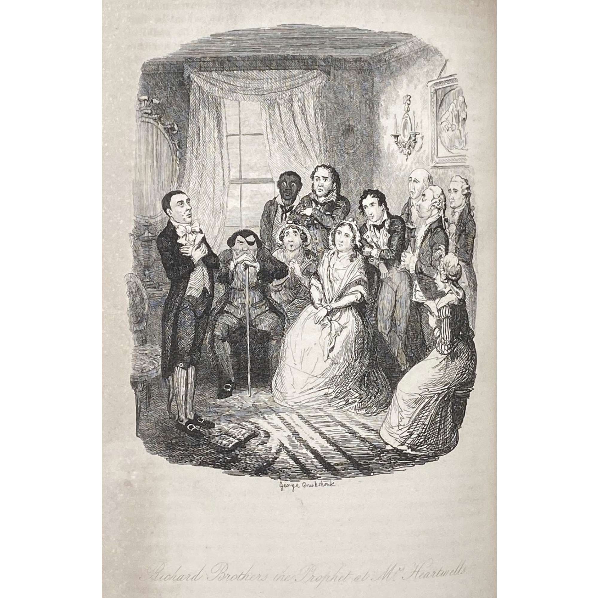 George Cruikshank's omnibus / edited by Laman Blanchard. – London : Tilt and Bogue, 1842. – [2], vi, [2], [2] 300 p., [22] leaves of plates : ill's.