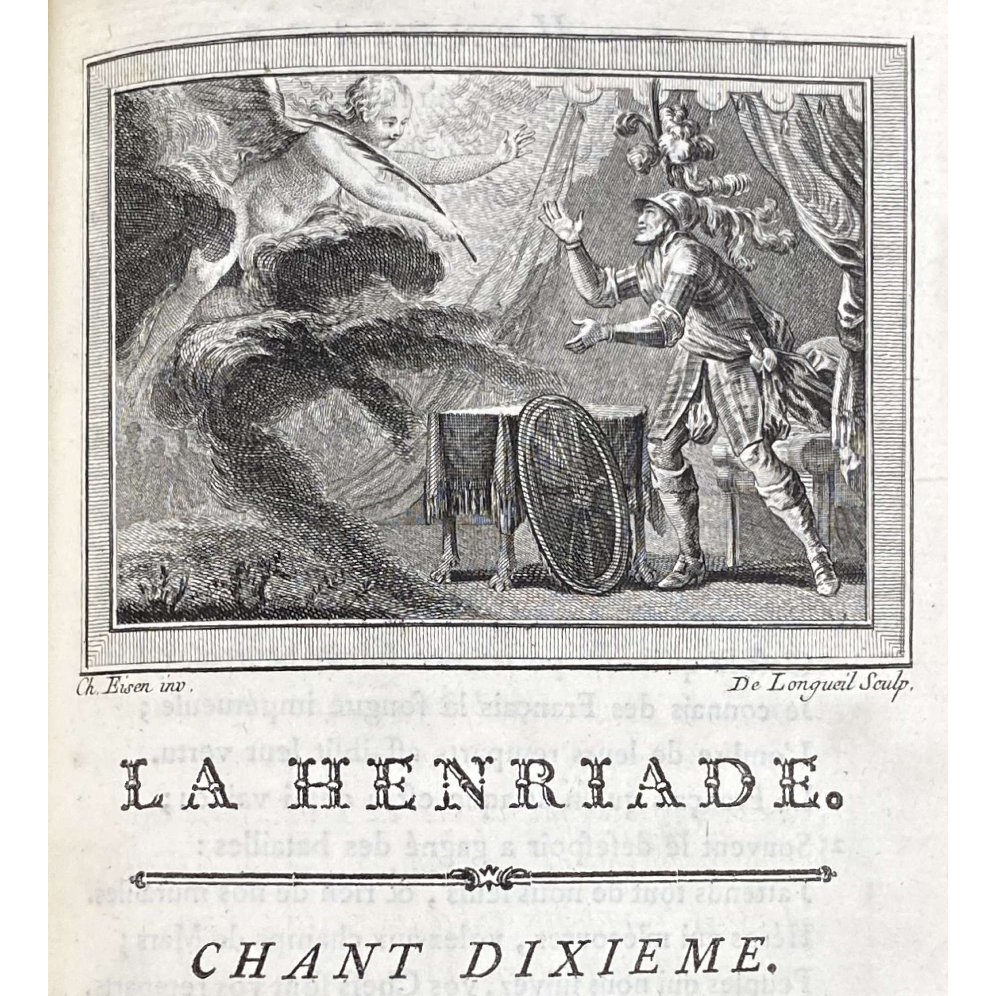 [Voltaire]. La Henriade, nouvelle édition / 2 Vol. — Paris: la Veuve Duchesne, Saillant, Desaint, Panckoucke et Nyon, [1769]-1770.