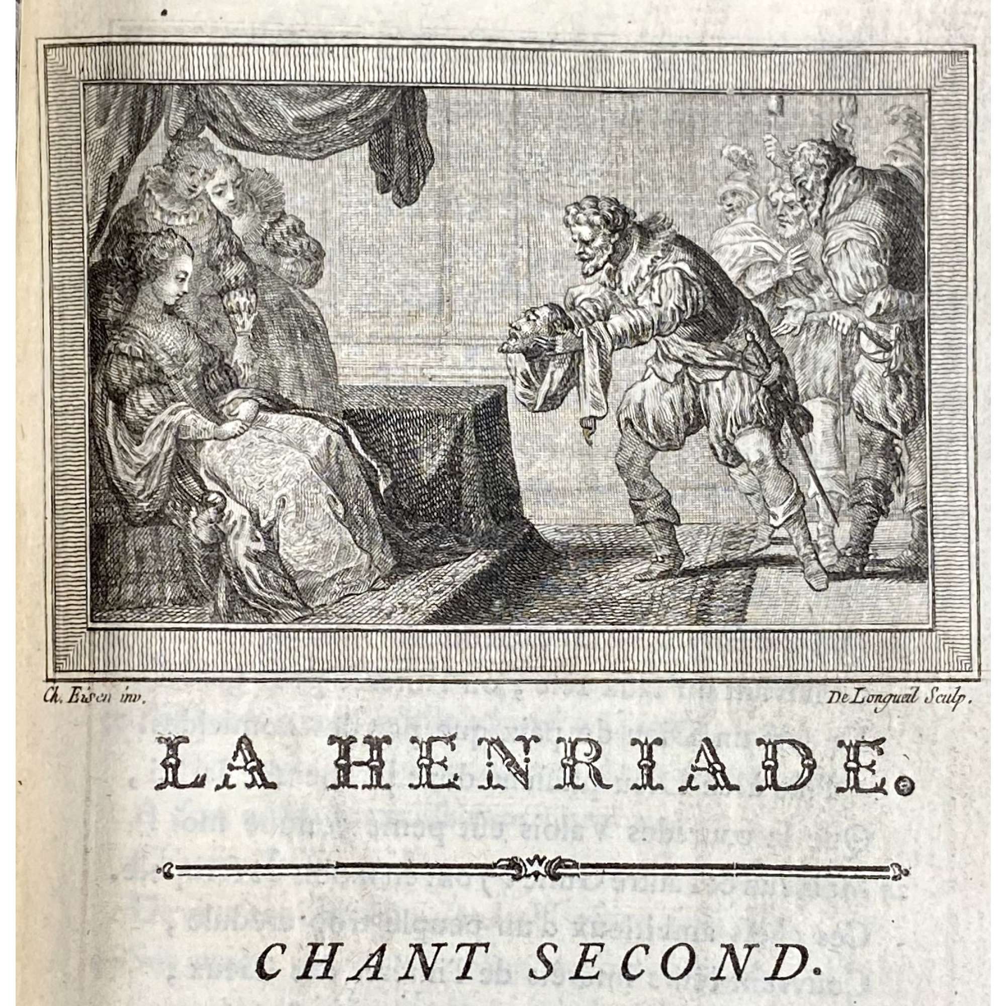 [Voltaire]. La Henriade, nouvelle édition / 2 Vol. — Paris: la Veuve Duchesne, Saillant, Desaint, Panckoucke et Nyon, [1769]-1770.