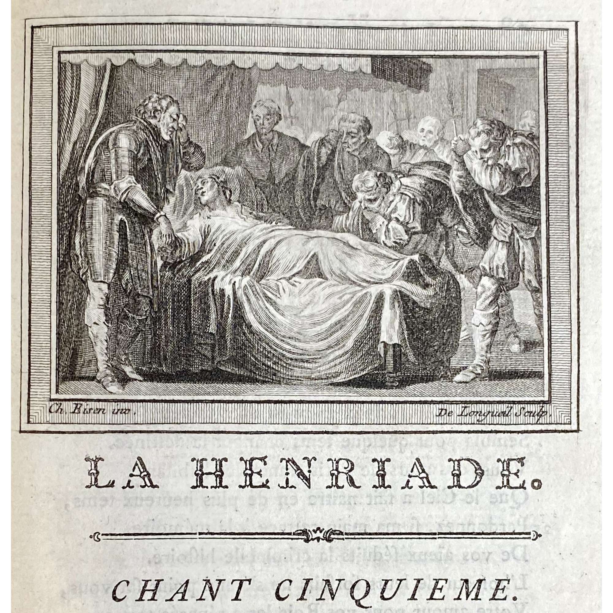 [Voltaire]. La Henriade, nouvelle édition / 2 Vol. — Paris: la Veuve Duchesne, Saillant, Desaint, Panckoucke et Nyon, [1769]-1770.