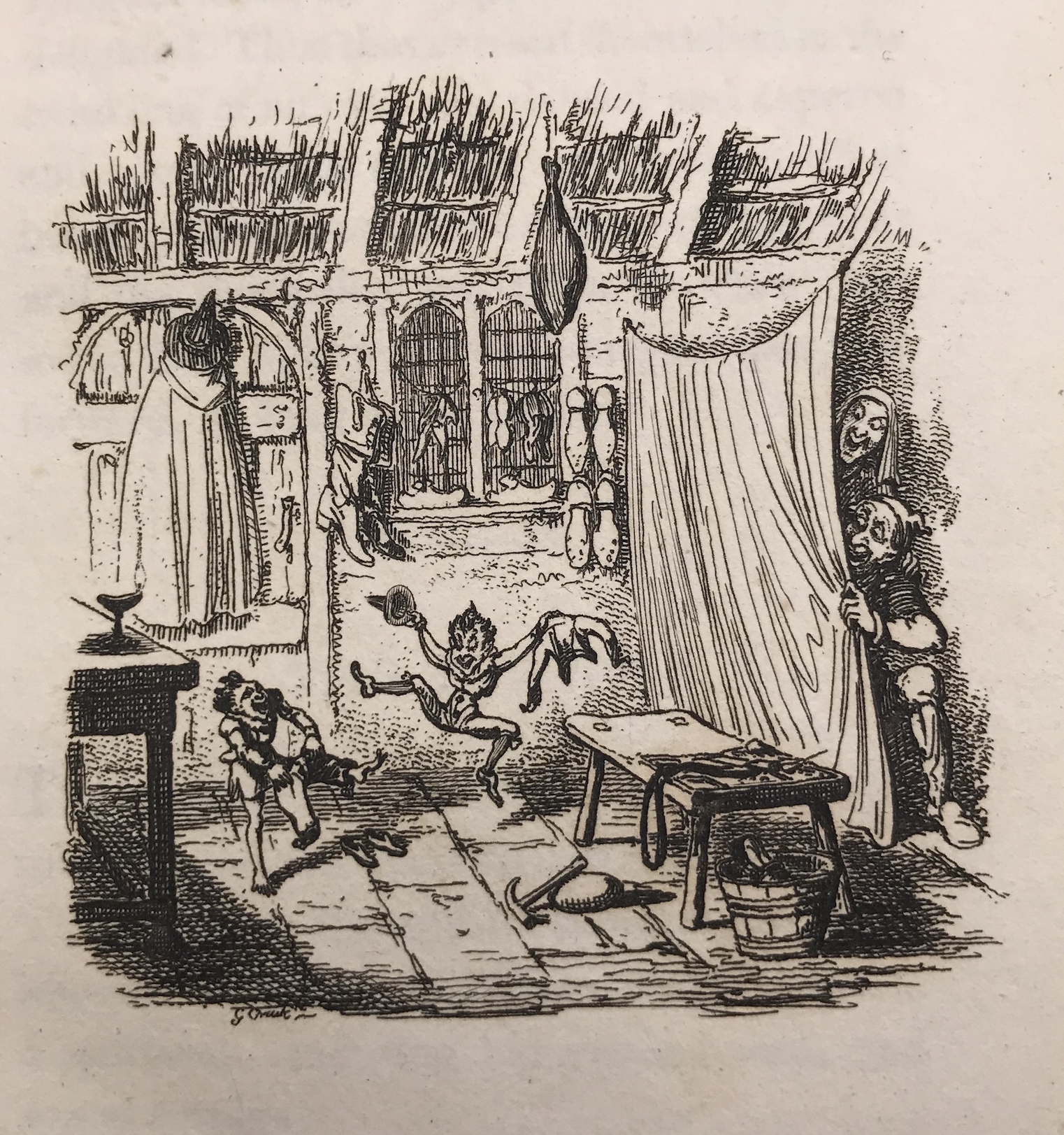 Иллюстрации Крукшенка к сказкам братьев Гримм