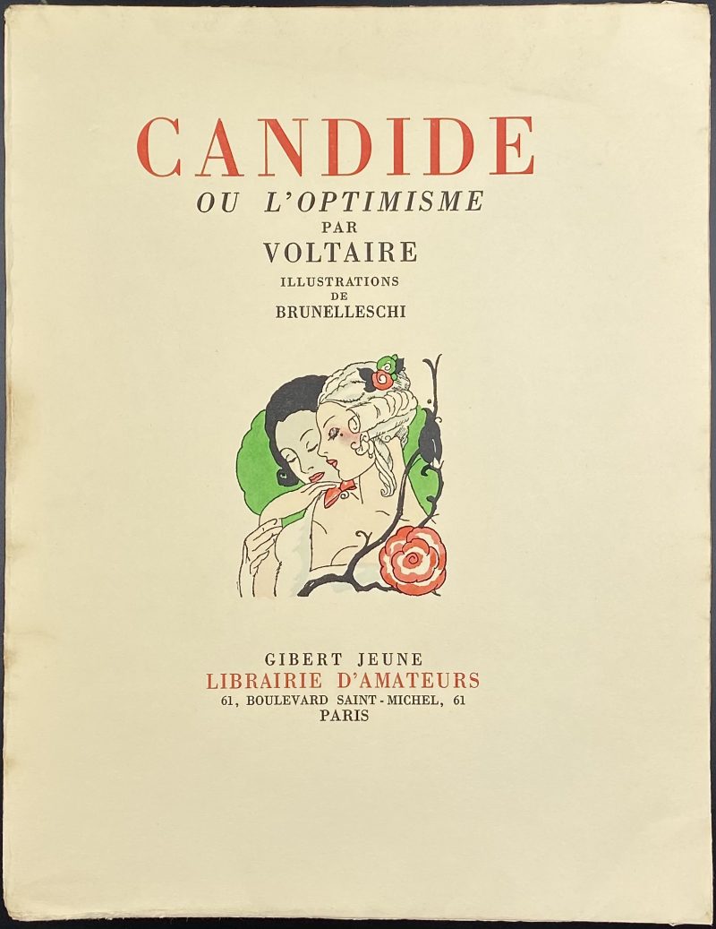 Voltaire. Candide ou l'optimisme / Illustrations de Brunelleschi ...