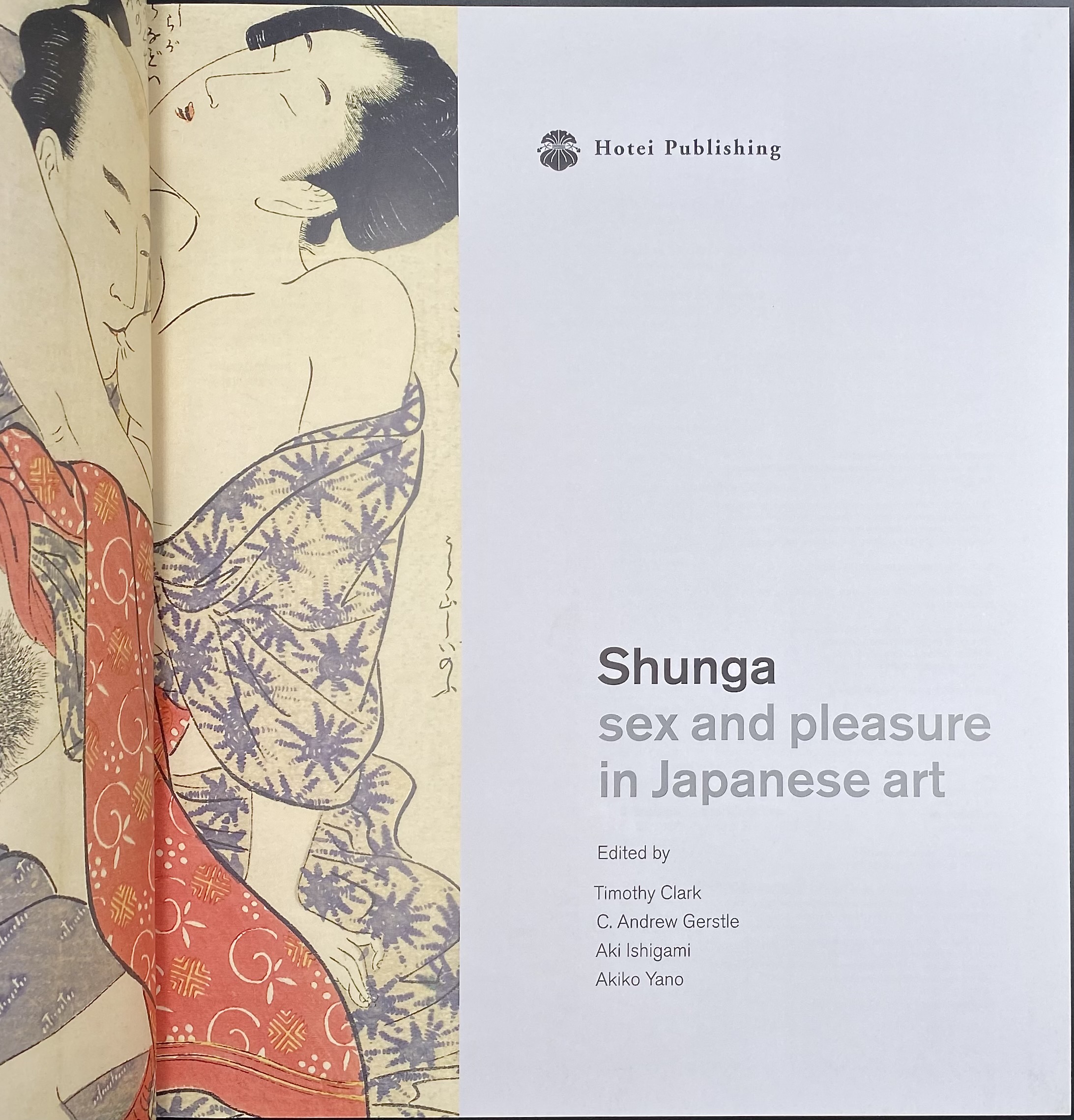 Shunga: Sex and pleasure in Japanese art / Edited by Timothy Clark, et al.  — London: British Museum Press; Amsterdam: Hotei Publishing, 2013. –  Varshavsky Collection