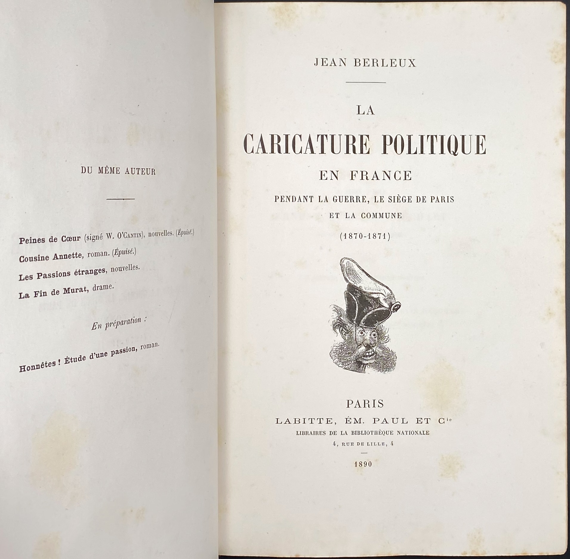 Berquet, “Les Favoris de La Poire,” La Caricature, 21 March 1833.