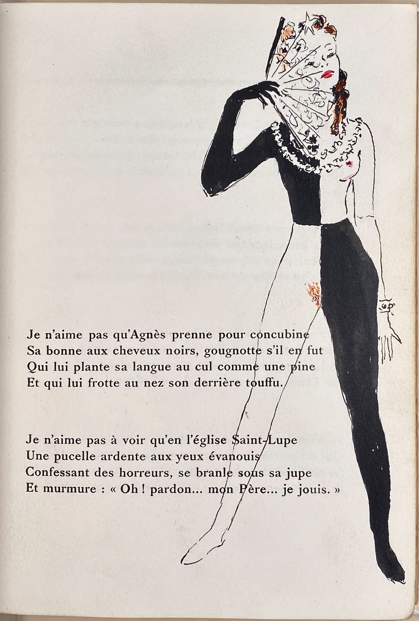 Pierre Louÿs. Pybrac / Poésies [Enrichi de 8 aquarelles libres] (exemplaire  unique). — Cythère: Au coq hardi [i.e. Paris: René Bonnel], 1927. –  Varshavsky Collection