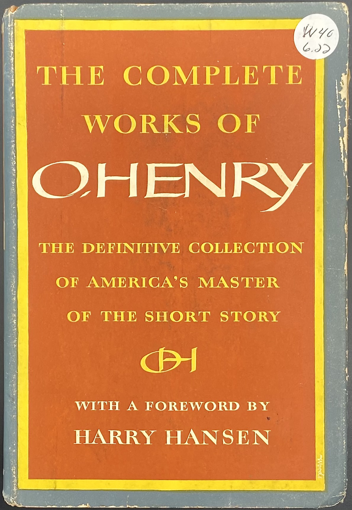 works of Henry / Foreword by Harry Hansen (2 volumes). — Garden City, NY: Doubleday, 1953. | Varshavsky